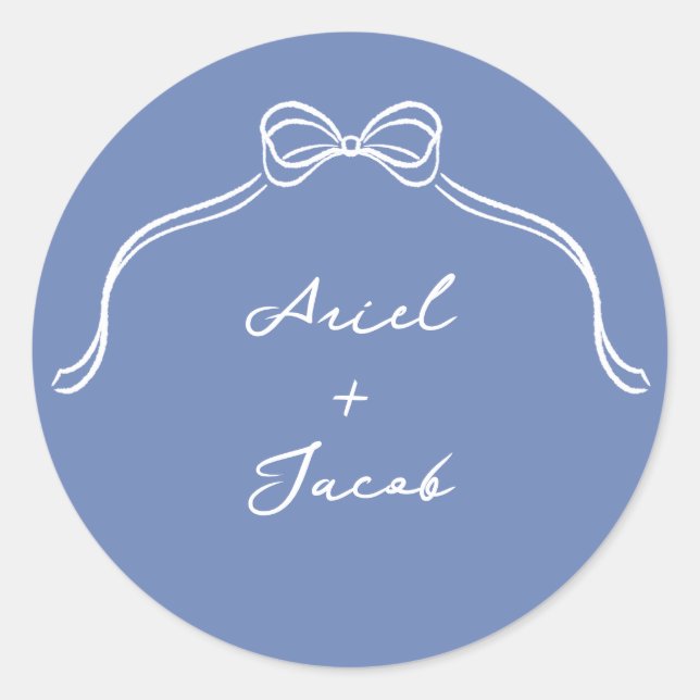 Sticker Rond Mariage (Devant)