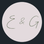 Sticker Rond mariage<br><div class="desc">Découvrez le charme de notre Sticker Mariage Classic Round Notes, un complément parfait à votre célébration pleine d'amour. Avec son design intemporel et son toucher fantaisiste, cet autocollant ajoute un accent délicieux à vos faveurs de mariage et à votre décor, rendant votre journée spéciale encore plus mémorable. Beauté intemporelle :...</div>