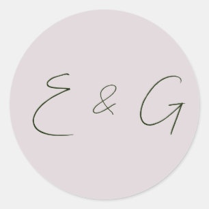 Sticker Rond mariage