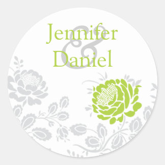 Sticker Rond Mariage