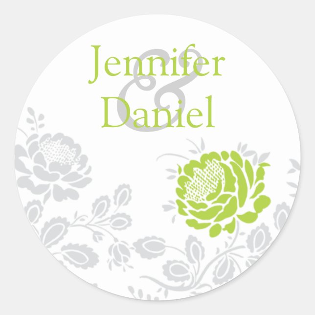 Sticker Rond Mariage (Devant)