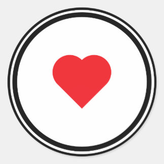 STICKER ROND MARIAGE AMOUR