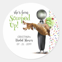 Mariage de Chocolat Glace Crème Bridal Shower