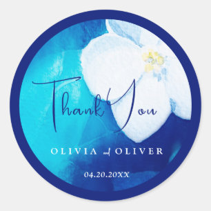 Sticker Rond Mariage de l'amour printanière