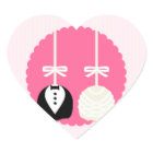 Mariage Enveloppe Pop Gâteau Rose