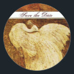 Sticker Rond MARIAGE LOVE PEACOCK brun blanc<br><div class="desc">Design élégant et élégant, facilement personnalisable avec vos initiales et votre texte, développement graphique numérique par Bulgan Lumini .Facile à customiser avec votre propre texte pour toute occasion comme enregistrer les cartes de remerciement / , douches nuptiales, anniversaires, fêtes, douches fiançailles, ou à peu près n'importe quel événement que vous...</div>