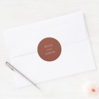 Mariage Moderne Éditorial Cuivre Rustique