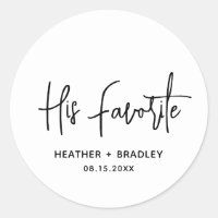 Mariage Moderne Minimaliste Noir et Blanc