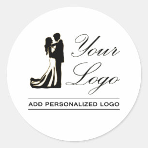 Sticker Rond Mariage personnalisé Idée personnalisée Ajouter vo