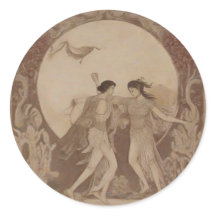 Mariage sumérien à la lune d'automne