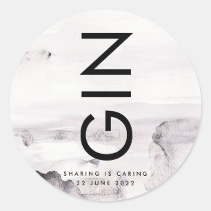 Sticker Rond Mariage ultra moderne sans distinction de sexe