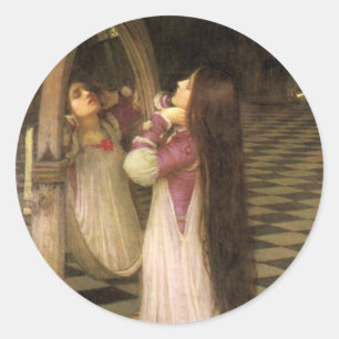 Sticker Rond Mariana dans le sud