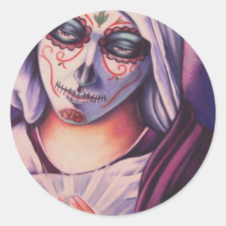 Sticker Rond Marie