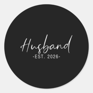 Sticker Rond Marié en 2026 Lune de miel Mariage Couples