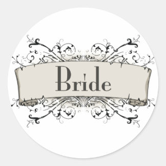 Sticker Rond *Mariée