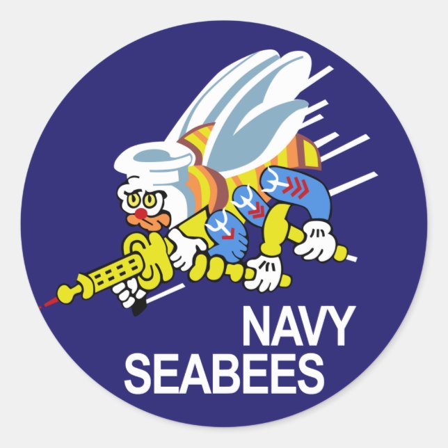 STICKER ROND MARINE DES MARINS (Devant)