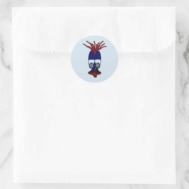 Sticker Rond Markookoo Big Eyes (Sac)