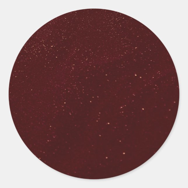 Sticker Rond Maroon Sand (Devant)