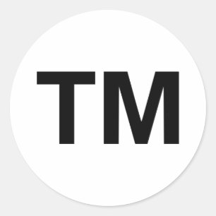 Sticker Rond Marque