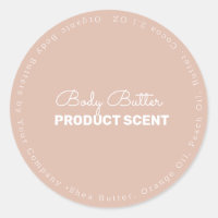 Marque de savon corporel au beurre corporel neutre