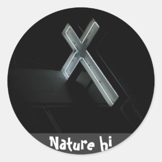 Sticker Rond marque le point