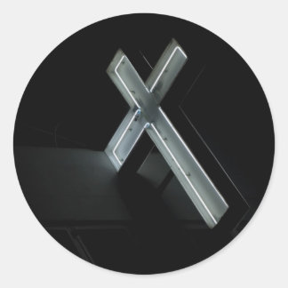 Sticker Rond marque le point