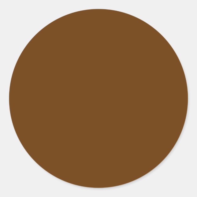 Sticker Rond Marron 663300 (Devant)