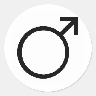 STICKER ROND MARS