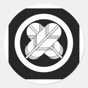 Sticker Rond Maru chigai taka, Japon