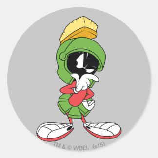 Sticker Rond MARVIN LA pensée MARTIAN™