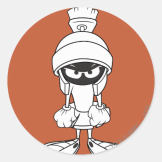 Sticker Rond MARVIN MARTIAN™ Mad at You