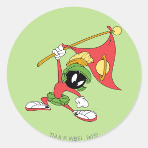 STICKER ROND MARVIN THE MARTIAN™