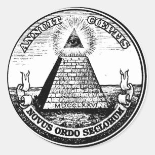 Sticker Rond masonique