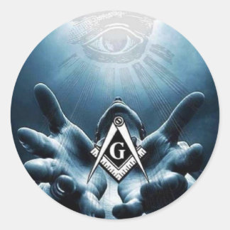Sticker Rond Masons libres, 32ème Degré de Shriner