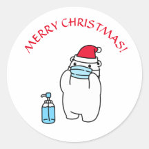 MASQUE D'OURS DE NOËL ET CHAPEAU DE PÈRE NOËL AUTO