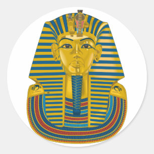 Sticker Rond Masque TUT