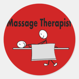 Sticker Rond Massagreur Stick