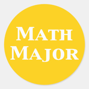 Sticker Rond Math Cadeaux majeurs