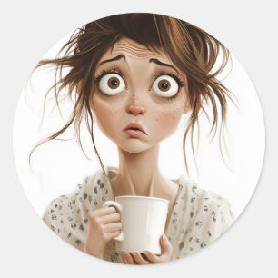 Sticker Rond Matin Mayhem