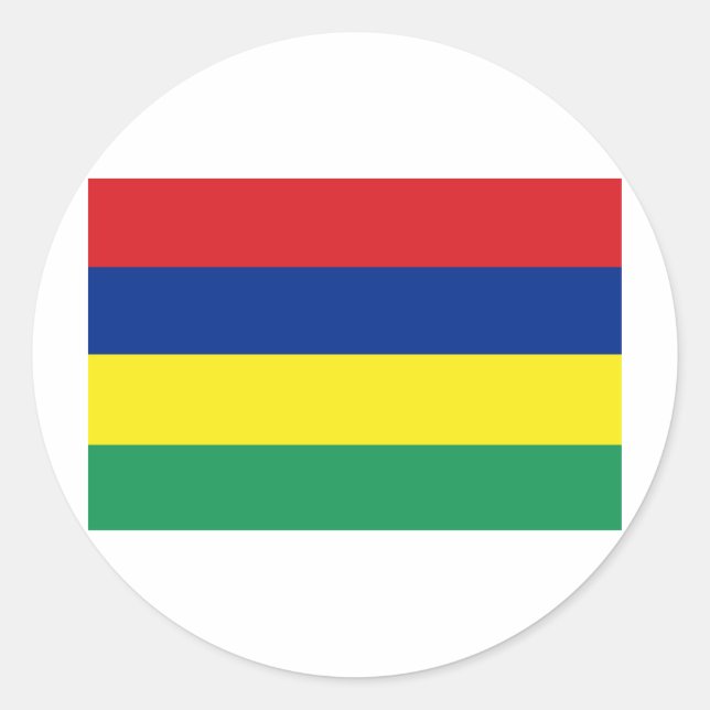 Sticker Rond Maurice (Devant)