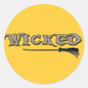 STICKER ROND MAUVAIS
