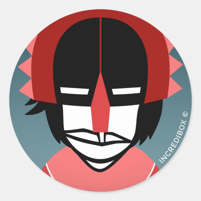 STICKER ROND MAYA (Devant)