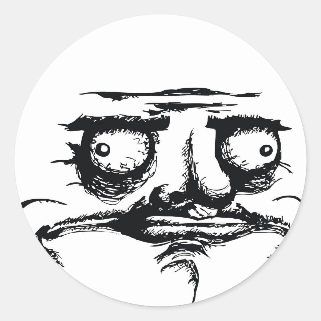 Sticker Rond Me Gusta (Devant)