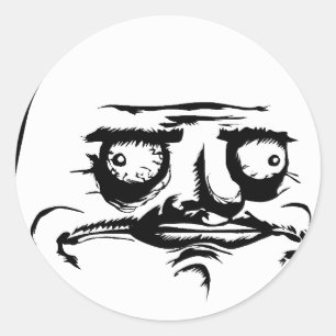 Sticker Rond Me Gusta MEME