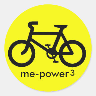 Sticker Rond me-power, 3
