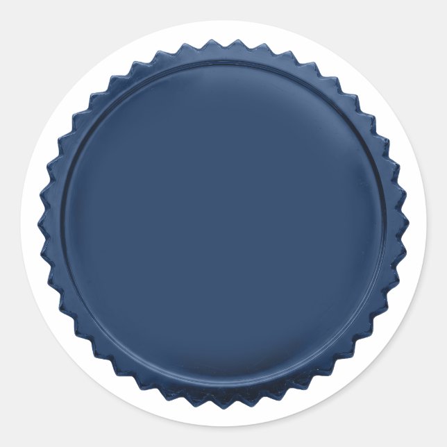 Sticker Rond Médaille d'excellence en étoile éclatée avec joint (Devant)