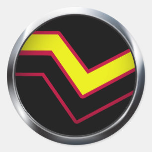 STICKER ROND MEDALLION PRIME LATEX RUBBER