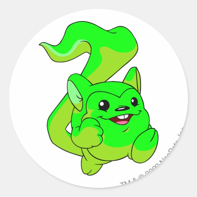 Sticker Rond Meerca (Devant)