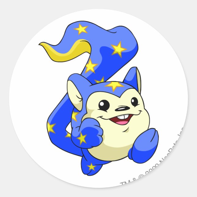 Sticker Rond Meerca Starry (Devant)