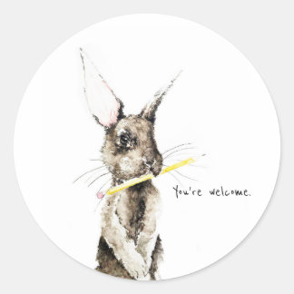 Sticker Rond Meilleur Enseignant